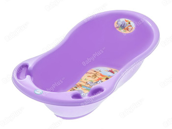 Ванночка с термометром фиолетовая Сафари 86 см. Tega Baby SF-004-128