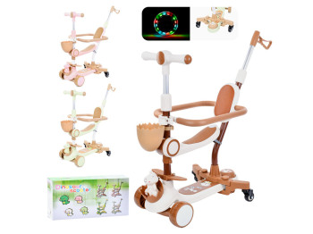 Самокат MAXI 5в1 біговел Dinosaur Scooter. JR 3-085