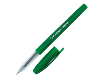 Ручка шариковая зелёная. Radius Face pen