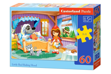 Пазли Червона шапочка, 60 елементів, Castorland