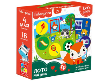 Игра настольная Лото. Мой день. Vladi Toys VT2910-02