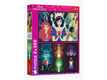 Пазл 2 в1 Trefl Disney Princess Принцессы, 2 х 200 деталей