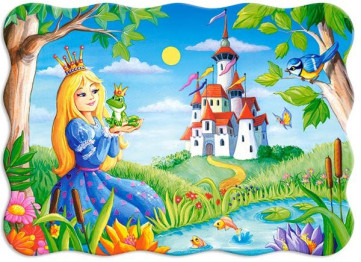 Пазли Принцеса і жаба, 30 елементів, Castorland