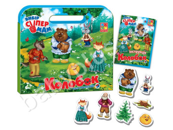 Театр з магнітами Колобок, Vladi Toys