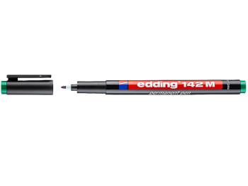 Маркер Permanent зеленый 1 мм. Edding e-142/004
