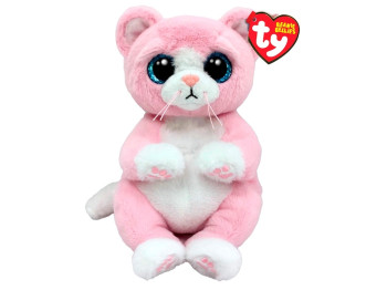 М'яка іграшка BEANIE BELLIES Рожеве кошеня LILLIBELLE. TY 41283
