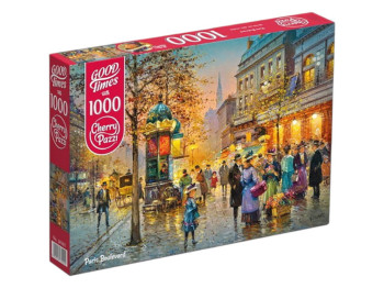 Пазли Паризький бульвар, 1000 елементів, Cherry Pazzi 30202