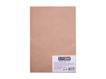 Бумага газетная BUROMAX, A4, 45 г/м², 250 листов, серая, бумажная упаковка
