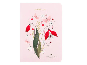 Книга записна в клетку Axent Secret Garden 1 A5, 80 листов