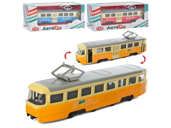 Трамвай металевий інерційний 18,5 см. Limo Toy M 5660