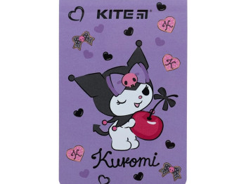 Блокнот Kuromi, А7, 48 аркушів, клітинка