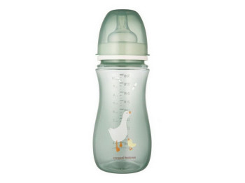 Бутылка антиколиковая с широким отверстием 300 мл Easystart - Гуси. Canpol Babies 35/246