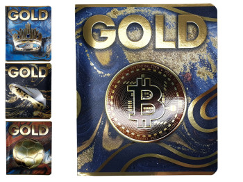 Зошит 48 листів клітка SUPER GOLD (ціна за 1шт)