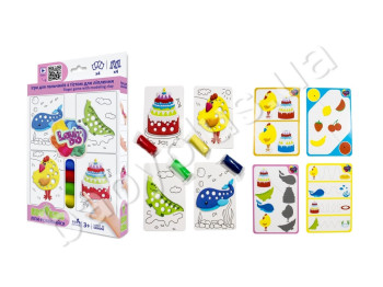 Тісто для ліплення Edu kids. TM Lovin'Do 41043. Ігри для пальчиків. №2.