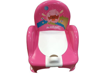 Горшок – стульчик Монстрики розовый. Tega Baby MN-007-127