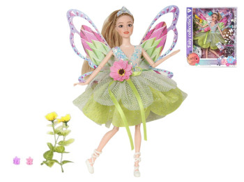 Кукла Emily Fairy Collection, 32 см, с крыльями и 11 подвижными суставами