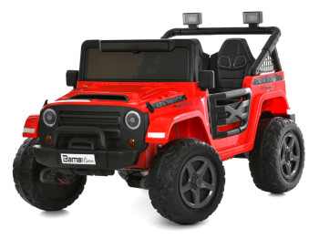 Електромобіль 	Bambi Racer M 6287EBLR-2(24V), з радіокеруванням, 1х24V/7AH, 4х45W, EVA, Bluetooth