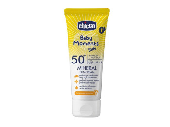 Крем солнцезащитный минеральный 50 SPF. 75 мл. Chicco 11259.00