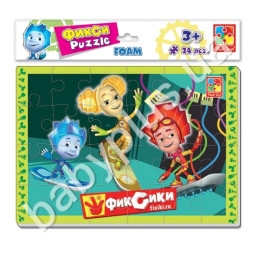 М'які пазли А4 Фіксики, Vladi Toys