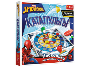 Настольная игра Катапульта, Спайдермен, Trefl
