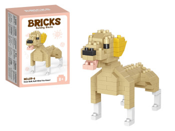 Конструктор фігурка Лабрадор Bricks, 7 см, збірна модель