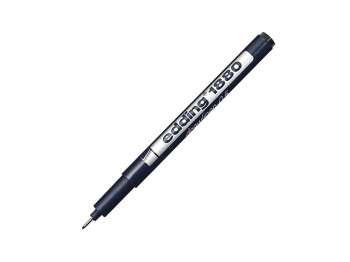 Ручка Лінер для креслення drawliner 0.5 (0,5мм). Edding e-1880/0.5