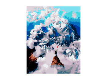 Картина по номерам В облаках, 40×50 см, холст, краски, кисти