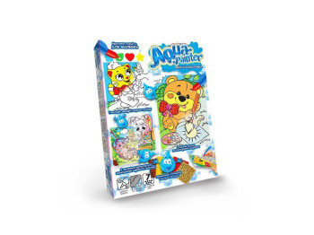 Креативна творчість для малюків Водна розмальовка AQUA PAINTER, Danko Toys