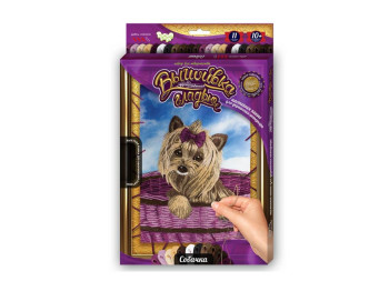 Набор для творчества Вышивка гладью по номерам на розтяжке, Danko Toys