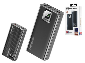 Повербанк WP335 PD22.5W 20m-An, WK Design 3175 Black