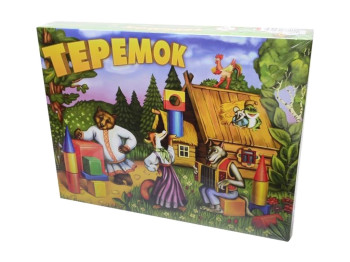 Набор кубиков Теремок малый в коробке. M.Toys 08081. 19 деталей