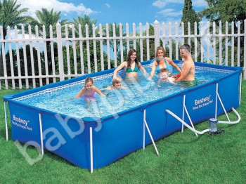 Бассейн каркасный прямоугольный Bestway 56082