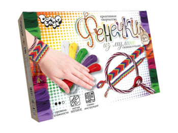 Набір для творчості Фенечки з муліне, Danko Toys