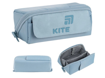 Пенал м’який з кишенями Kite K26-2702-2, 20 см, на блискавці, Kite