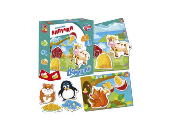 Гра з липучками будиночки, Vladi Toys