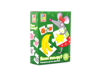 Розвиваюча гра, Якого кольору?, Vladi Toys