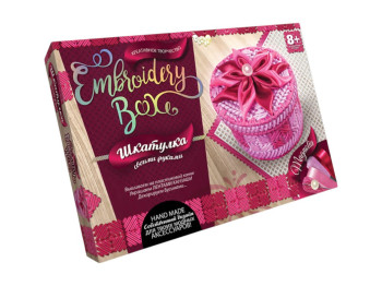 Набор для творчества Шкатулка Embroidery Box, Danko Toys