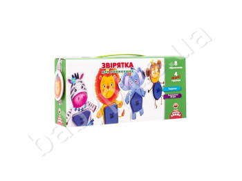 Гра з ґудзиками Звірятка для найменших, Vladi Toys