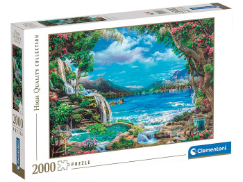 Пазли 2000 елелемнтів, "Колекція високої якості", Рай на землі, Clementoni 32573