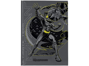 Щоденник шкільний Kite DC Batman DC26-262, тверда обкладинка