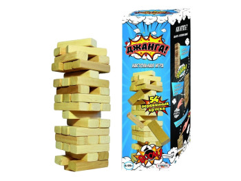 Настольная игра Джанга 54 элемента, Strateg