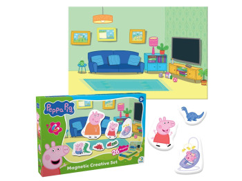 Магнітна гра з планшеткою Peppa Pig, DoDo 200665