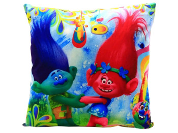 Подушка Тролли 36x36x13см