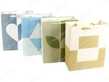 Пакет подарунковий паперовий Logo 32x26x12см