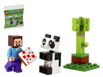Конструктор LEGO Minecraft Пригоди Стіва в тайзі, 79 деталей