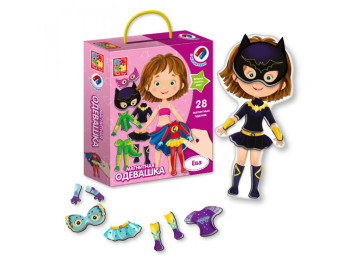 Магнітна одевашка Єва, 28 елементів, Vladi Toys
