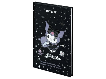 Книга записна в клітинку Куромі А6, 80 аркушів, Kuromi, Kite