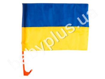 Флаг Украины автомобильный. Tascom.