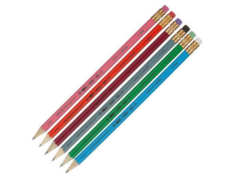 Карандаш графитный ASTRA HB с резинкой, Koh-i-Noor (цена за 1шт)