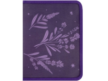 Папка об'ємна на блискавці А5+ Lavender-1. Axent 1805-36-A